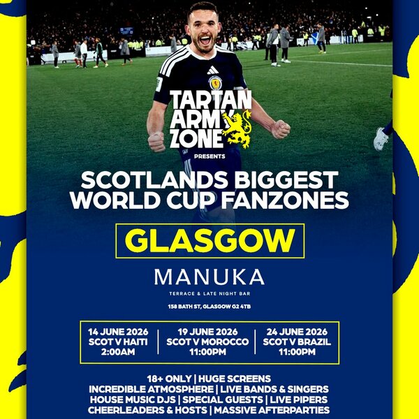 Tartan Army Zone: Scotland Vs Haiti (Glasgow)