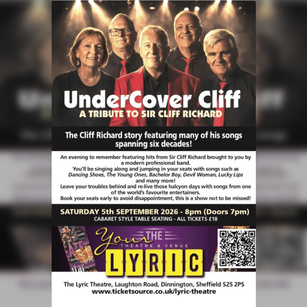 Undercover Cliff - A tribute to Sir Cliff Richard