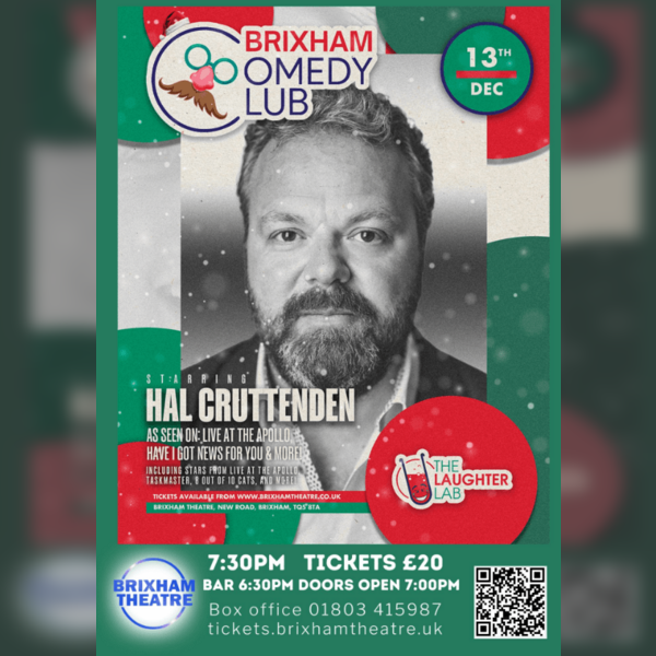 Brixham Comedy Club - with Hal Cruttenden