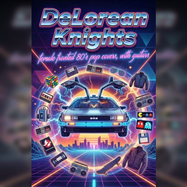 Colony Fundraiser - 80s Night With DeLorean Knights