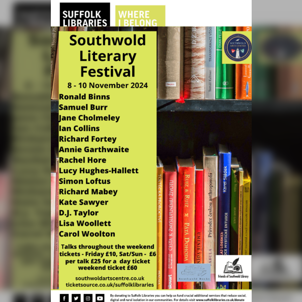 Southwold Literary Festival Friday Day Ticket