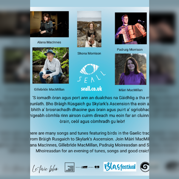 Seall and Blas festival presents: Nuair a bha Gidhlig aig na h-Ein