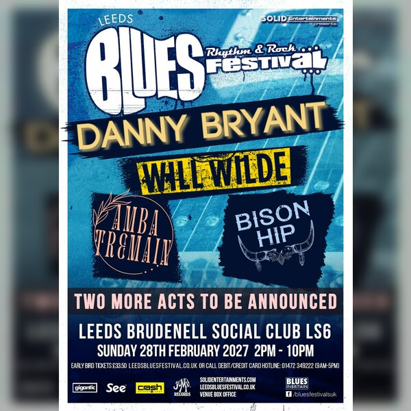 Leeds Blues, Rhythm & Rock Festival 2027