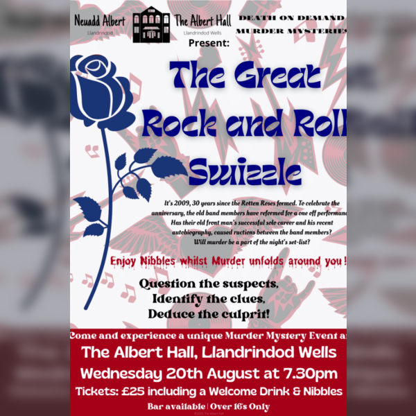 The Great Rock and Roll Swizzle - Murder Mystery Evening