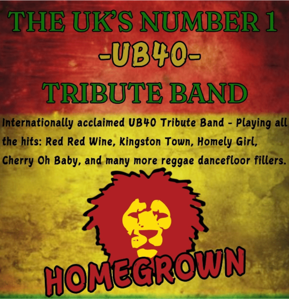 Homegrown: Ub40 Tribute Band
