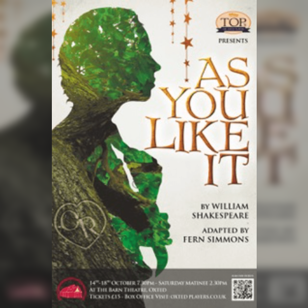 The Oxted Players present'As You Like It'by William Shakespeare, adapted by Fern Simmons