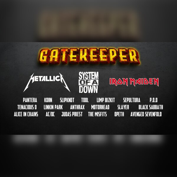 Gatekeeper - Metal Night: Over 30s 
