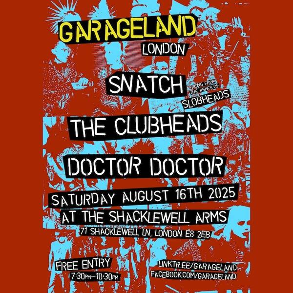 Snatch (ex-slobheads) + The Clubheads, Doctor Doctor