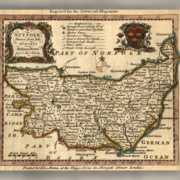 A Historic Tour of Suffolk from the 17th to the 20th Centuries