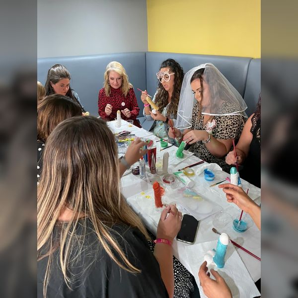 Stag and Hen Willy Pottery Painting Workshop