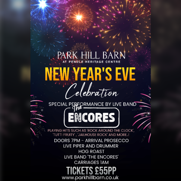 New Year's Eve at Park Hill Barn Barrowford
