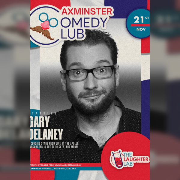 Axminster Comedy Club - Gary Delaney