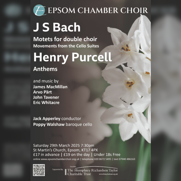 Bach Motets and Purcell Anthems