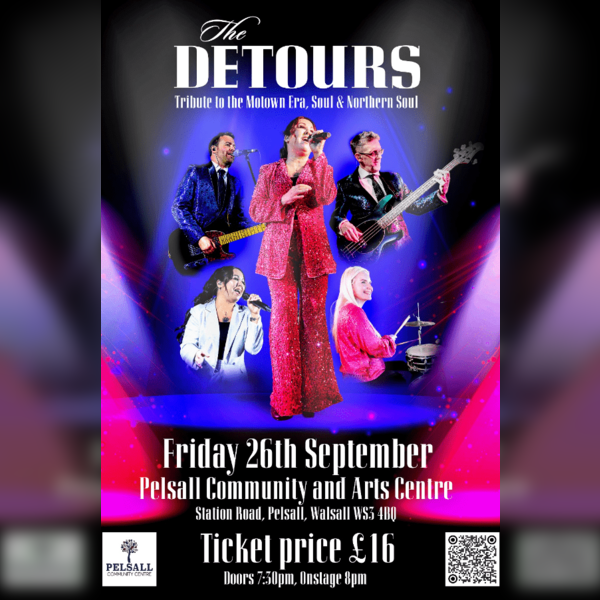 The Detours - A Tribute to the Motown Era, Soul and Northern Soul
