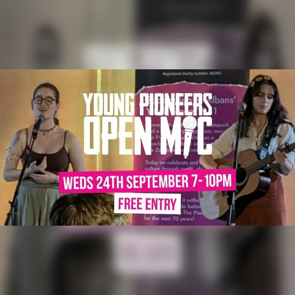 Young Pioneers U18 Open Mic
