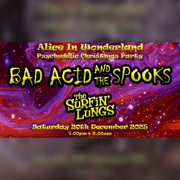 Alice In Wonderland Psychedelic Christmas Party