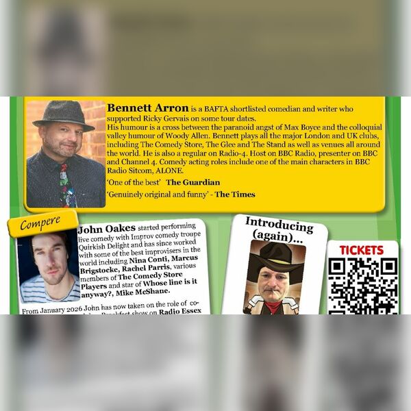 Out of Bounds Comedy Club Sevenoaks With Phil Walker + Much More