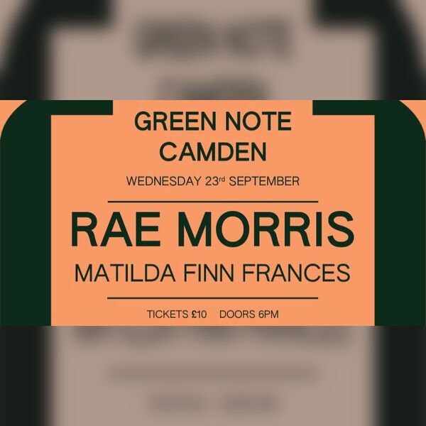 Pure Represents... Featuring Rae Morris + Matilda Finn Frances