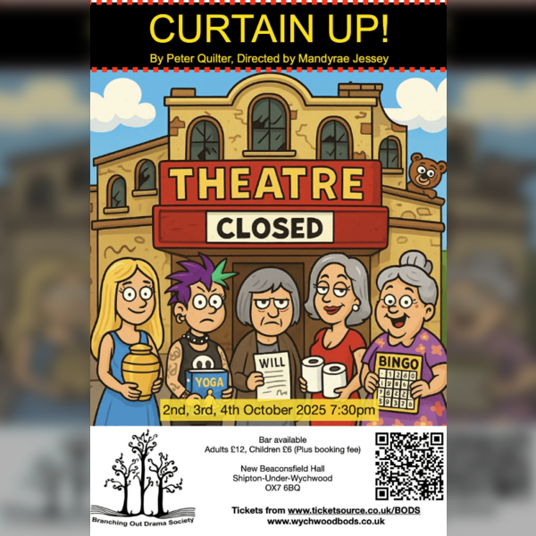 Curtain Up! By Peter Quilter