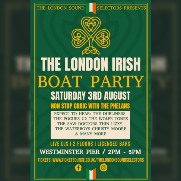 The London Irish Boat Party