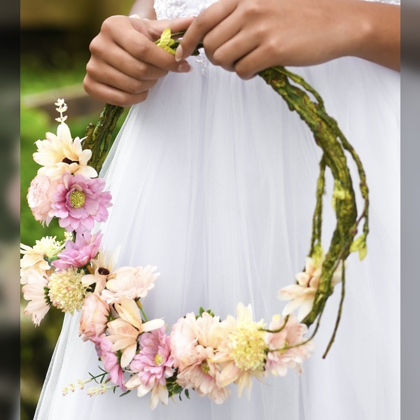 Children's Flower Crown Workshop (Age 8-16)