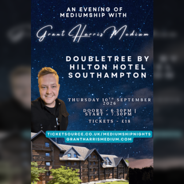 Psychic Night at Doubletree by Hilton Hotel, Southampton with Grant Harris Medium