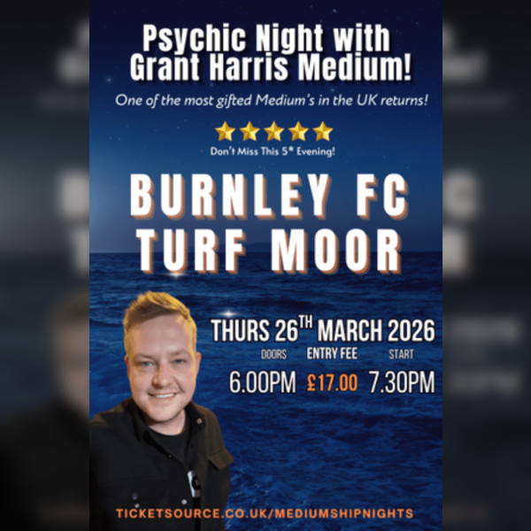 Psychic Night at Burnley Football Club