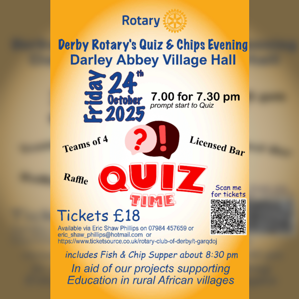 Rotary Derby's Quiz and Chips
