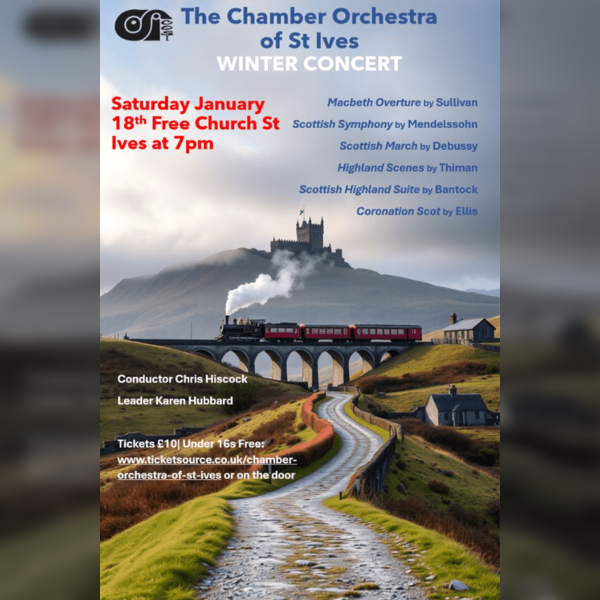 Chamber Orchestra St Ives Winter Concert