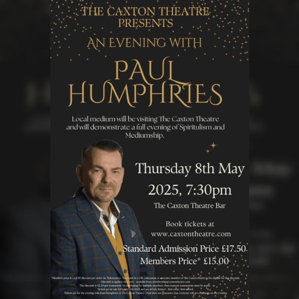 An Evening with Paul Humphries
