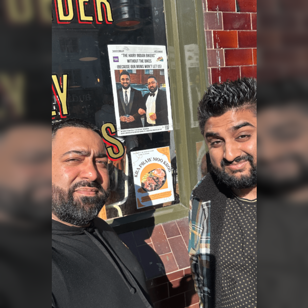 "The Hairy Indian Bikers Without The Bikes