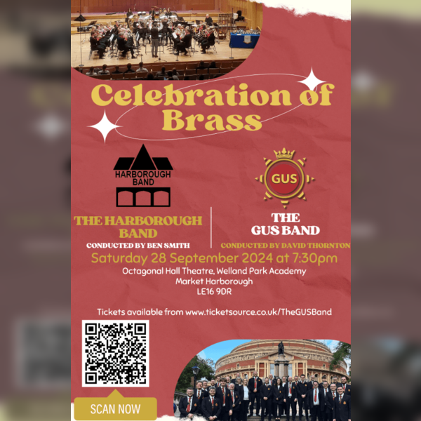 The GUS Band and The Harborough Band - A Celebration of Brass