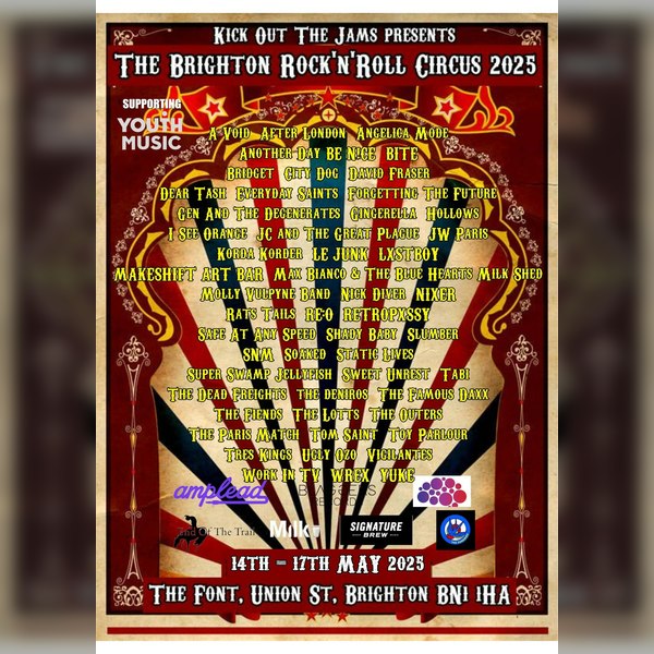 The Brighton Rock'n'roll Circus 2025