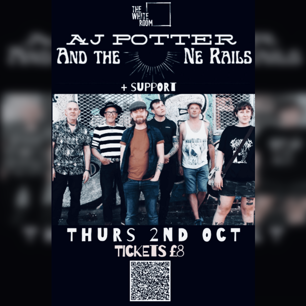 Aj Potter & The Ne Rails + Support