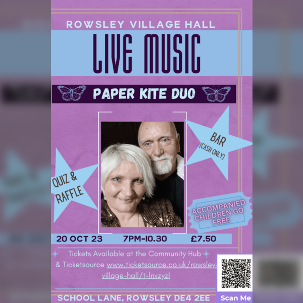 Paper Kite Duo - Rowsley Village Hall