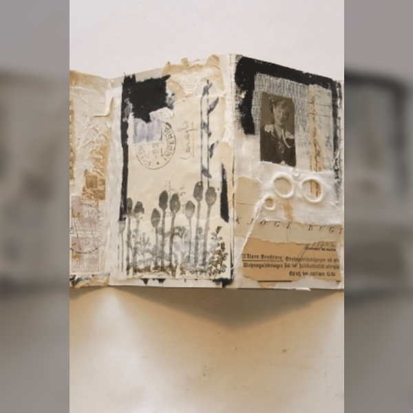 Art adventures in nature - art workshop for children with Katie MacDonald - Concertina Sketchbook