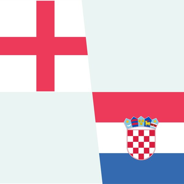 World Cup: England V  Croatia