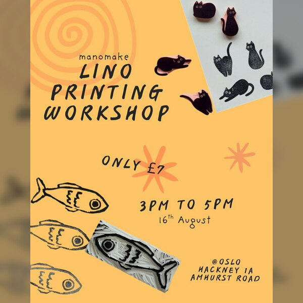 Manomake: Lino Printing Workshop