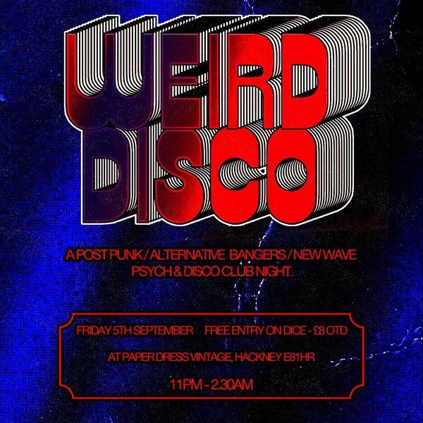 Weird Disco Club Night