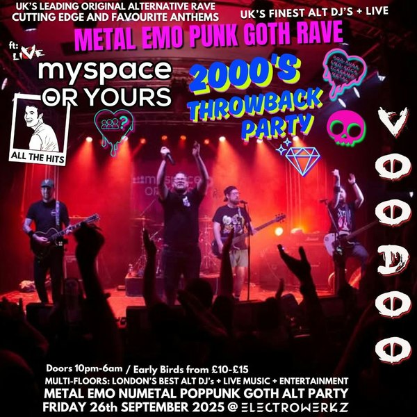 Voodoo London Metal Emo Punk Party