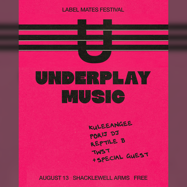 Reptile B + Kuleeangee + Twst + Porij Dj + Special Guest (label Mates X Underplay Music)