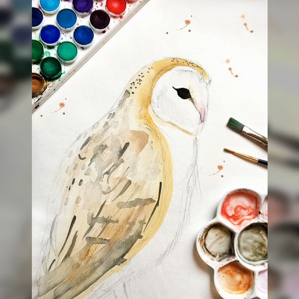 Children's Watercolour Art Class