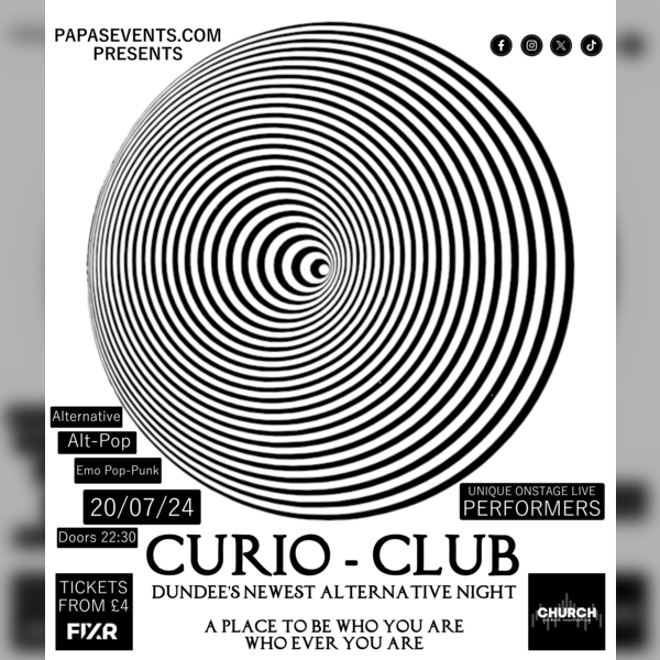 Curio Club: Dundee's Newest Alternative Night