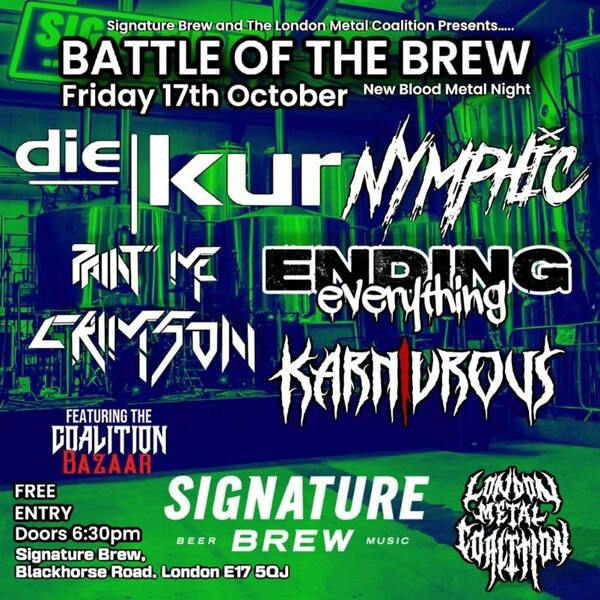 London Metal Coalition: Battle Of The Brew | Londo