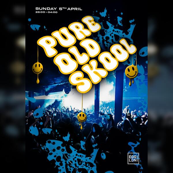 Easter Sunday: Pure Old Skool / Free Party