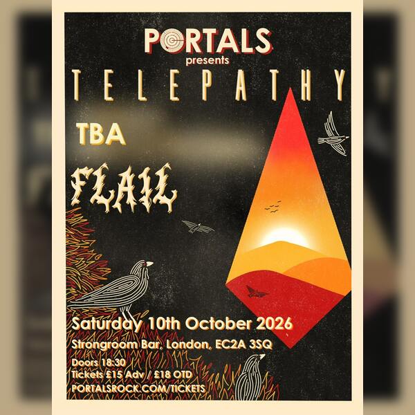 Portals Presents: Telepathy, Flail & More Tba