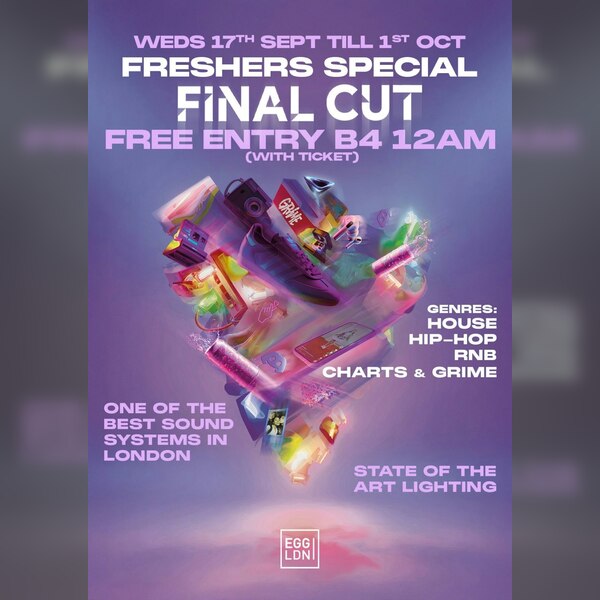 Final Cut: Freshers Special (closing Party)