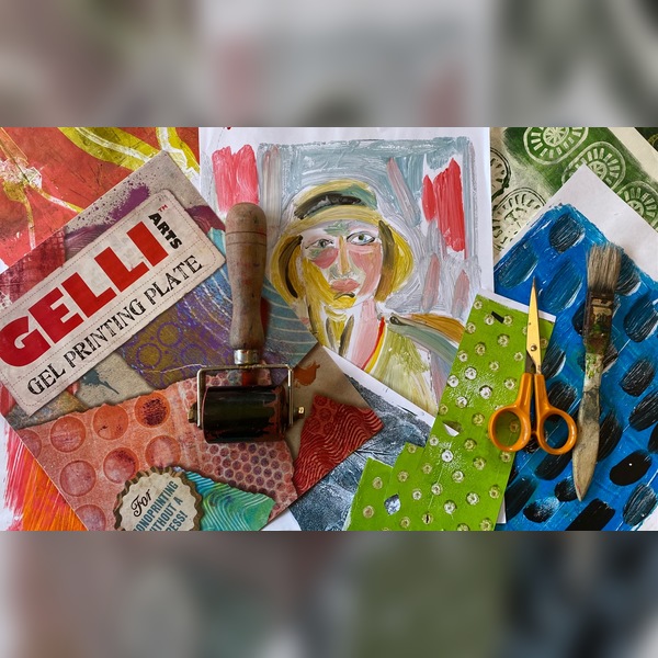 Introduction to Gelli Plate Printing with Jacqui Mair
