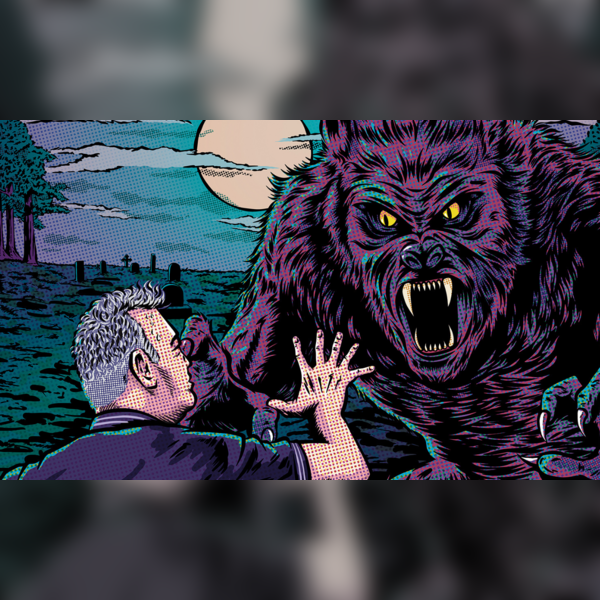 Stewart Lee vs The Man-Wulf