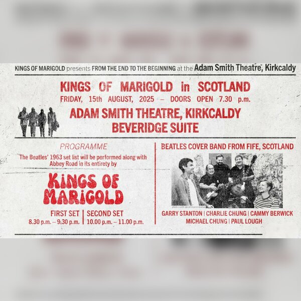 KINGS OF MARIGOLD play THE BEATLES